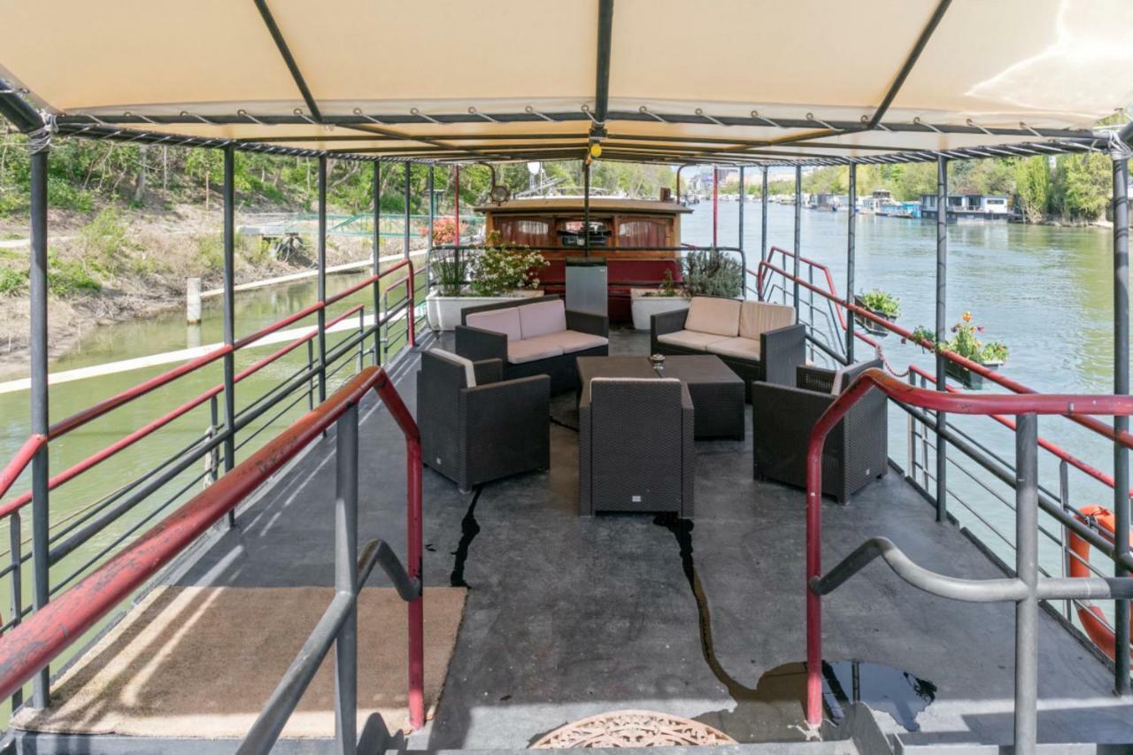 Grande Peniche 4 Ch - 10 Pers -Paris - Ile De Puteaux- Terrasses Vila Exterior foto